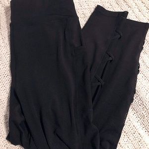 Popfit Lily Black Full length XL Legging Like new